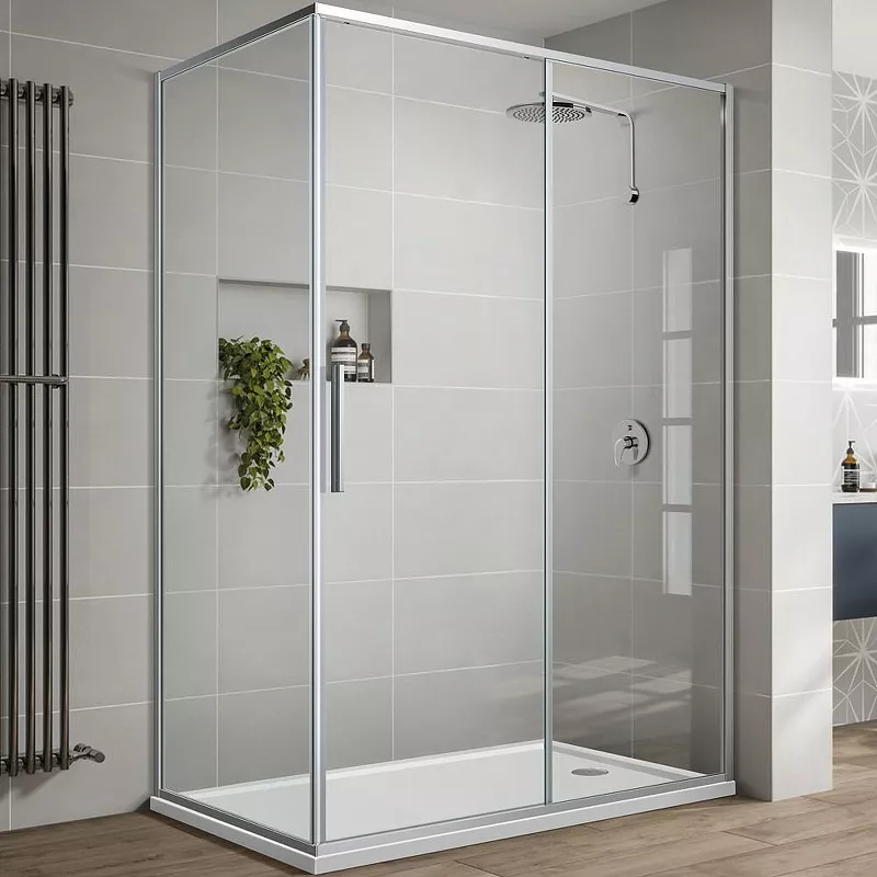 

Душевой уголок Vincea Slim-U 120х90 хром стекло прозрачное