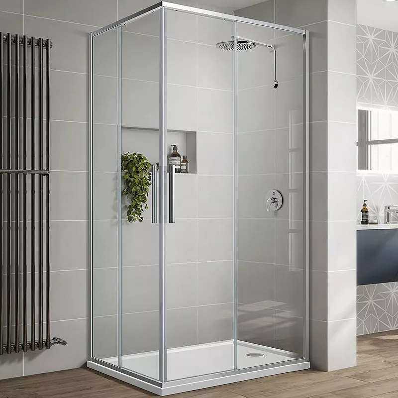 

Душевой уголок Vincea Slim-U 90х90 хром стекло прозрачное