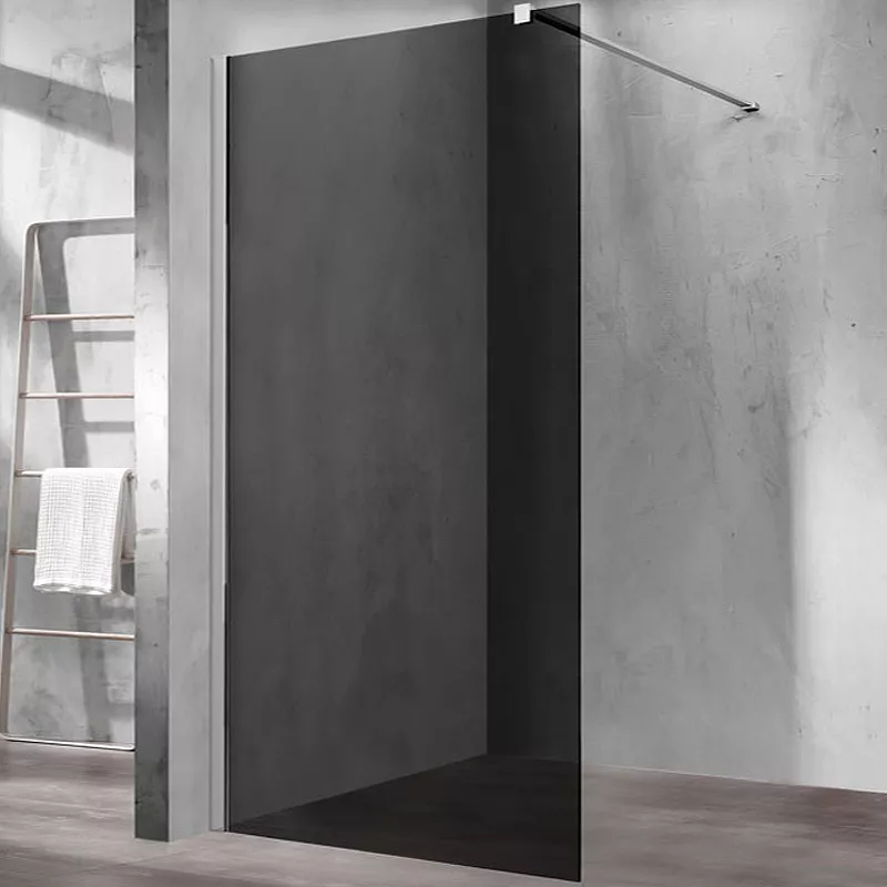 

Душевая перегородка Vincea Walk-In 100х200 хром стекло тонированное