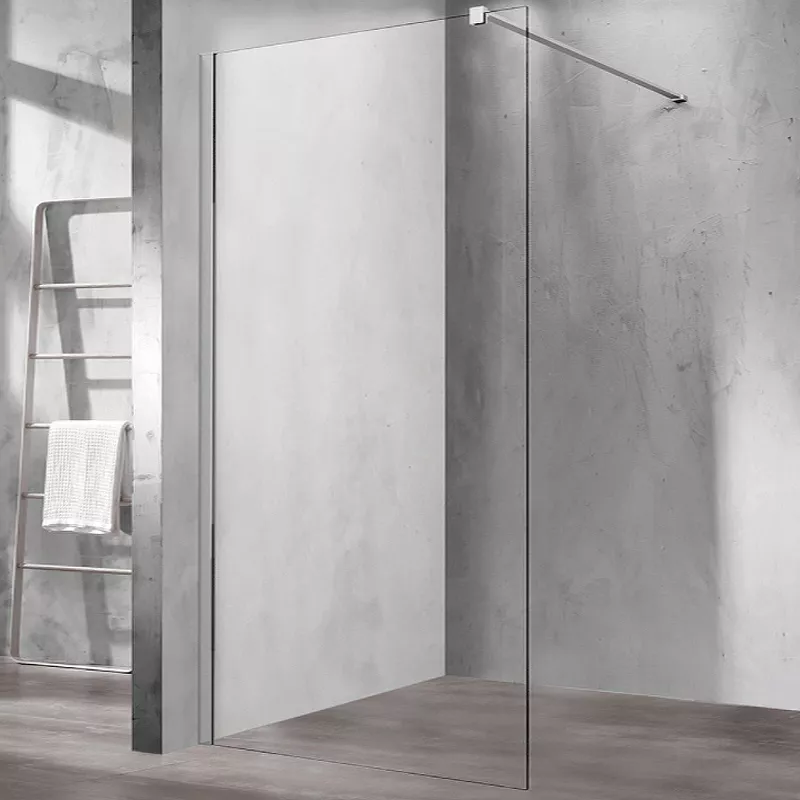 

Душевая перегородка Vincea Walk-In 100х200 хром стекло прозрачное