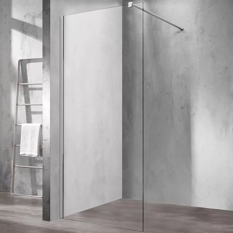 

Душевая перегородка Vincea Walk-In 80х200 хром стекло прозрачное