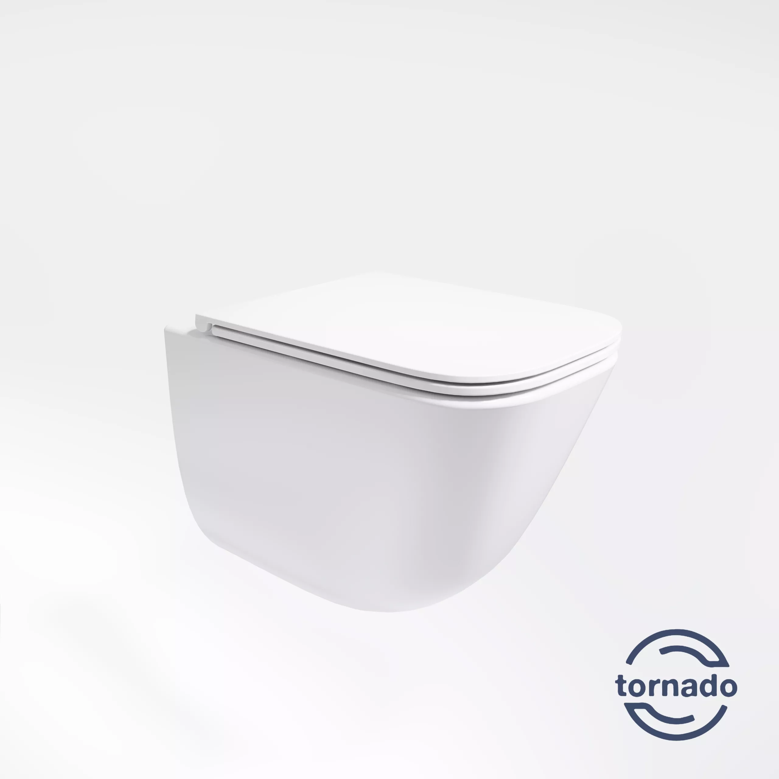 Унитаз подвесной Vincea Demi VT1-55T Tornado ультратонкое soft-close сиденье белый 14290₽