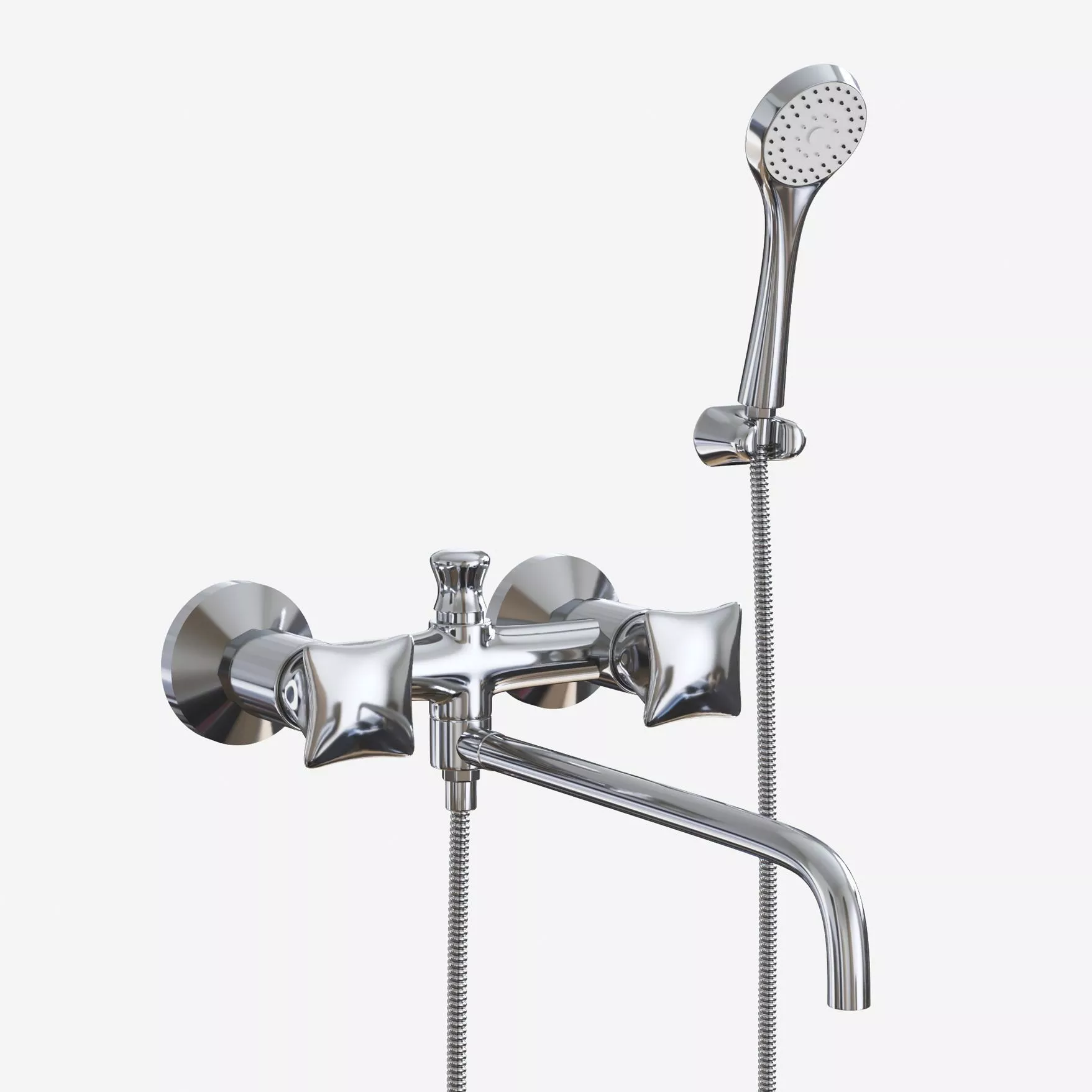 

Смеситель для ванны и умывальника MIXLINE ML11-02 (530475)