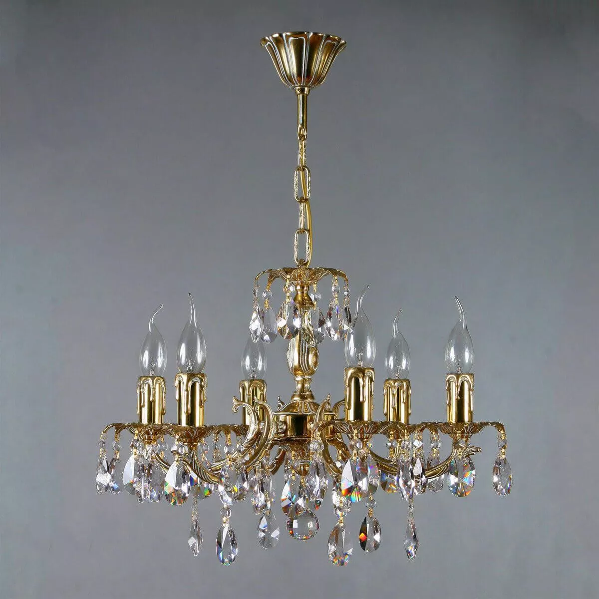 

Подвесная люстра Ambiente Benisa 2226/6 WP Tear Drop