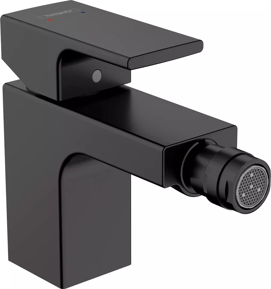 Смесители для биде  Santehnika Room Смеситель для биде Hansgrohe Vernis Shape 71211670 черный матовый