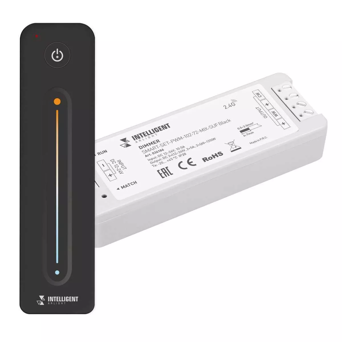 

Диммер Arlight Smart-Set-PWM-102-72-Mix-Suf Black 036186