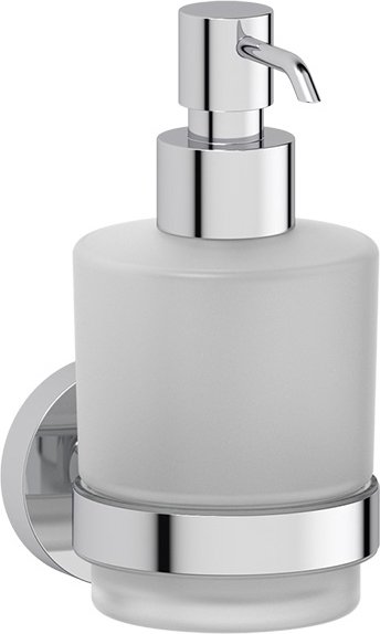 Дозатор для жидкого мыла Artwelle Harmonie (HAR 015), хром, стекло  - купить со скидкой
