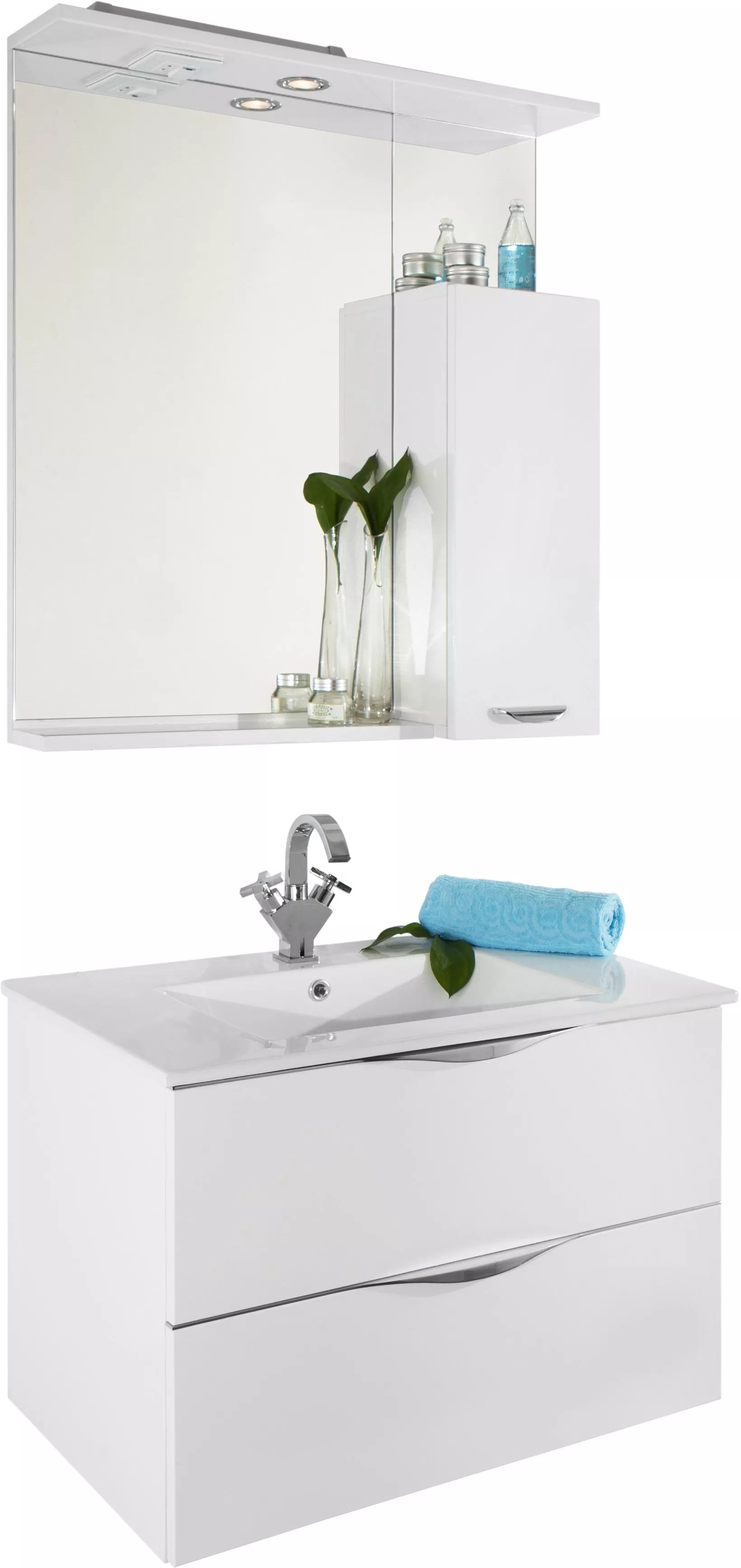Мебель для ванной Vod-Ok Марко 75 белая от Santehnika-room