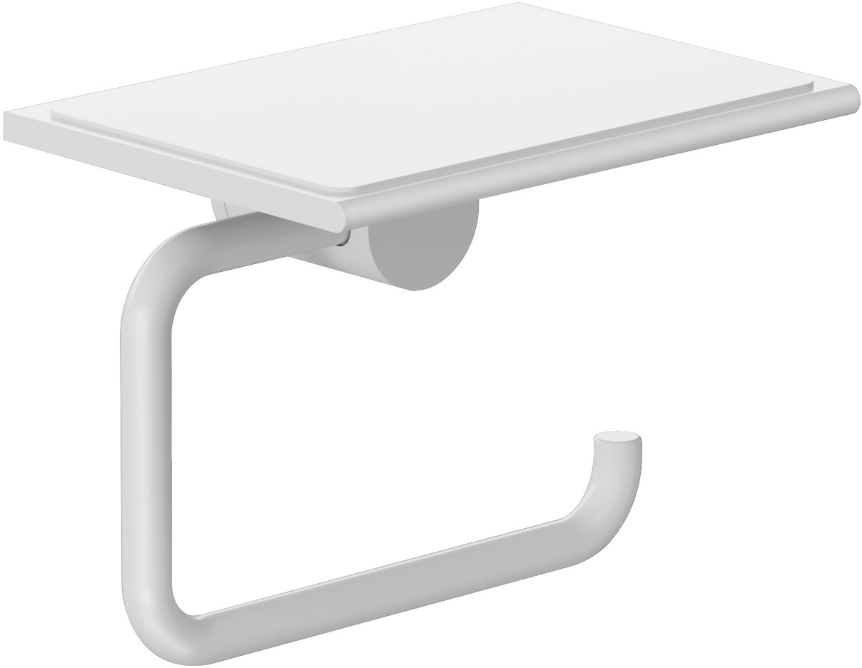 Держатель для туалетной бумаги Kludi Vela R 5897153 настенный матовый белый 9435₽