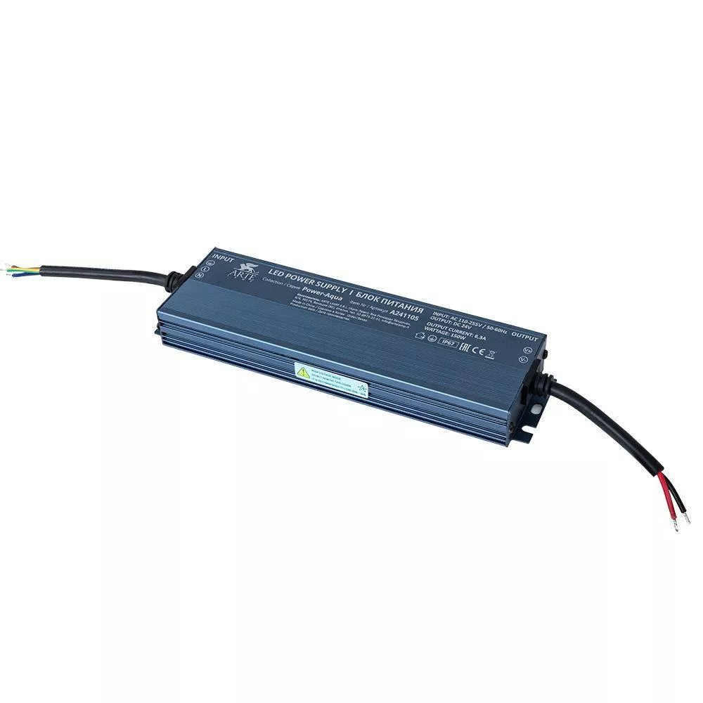 

Блок питания Arte Lamp Power-Aqua 24V 150W IP67 6,25A A241105N