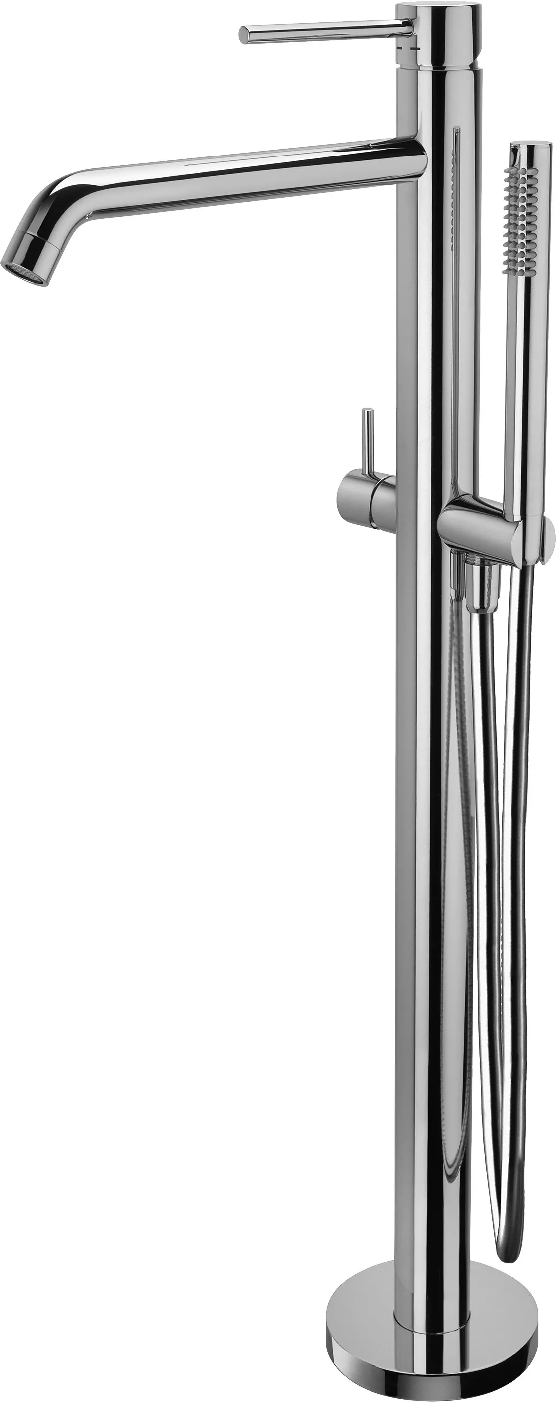 

Смеситель напольный для ванны Paffoni Light LIG032CR хром