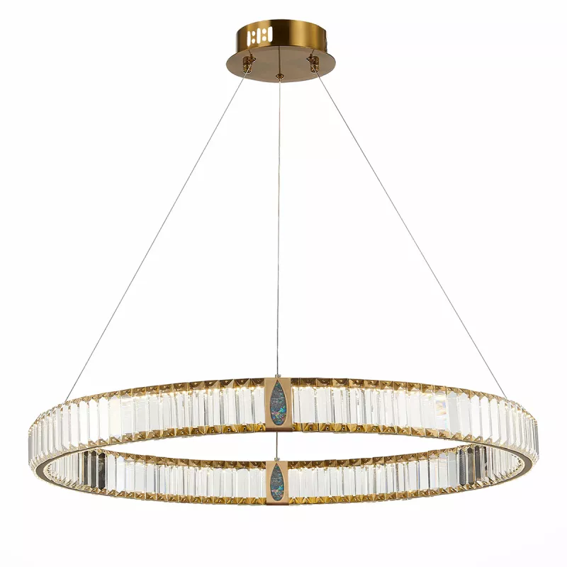 

Подвесная люстра Delight Collection D8016P/R/D800 gold/clear