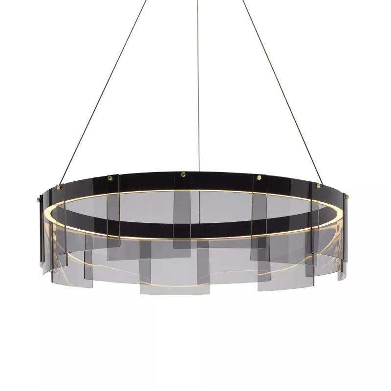 

Подвесная люстра Delight Collection Stratos D8825P/M black/smoky