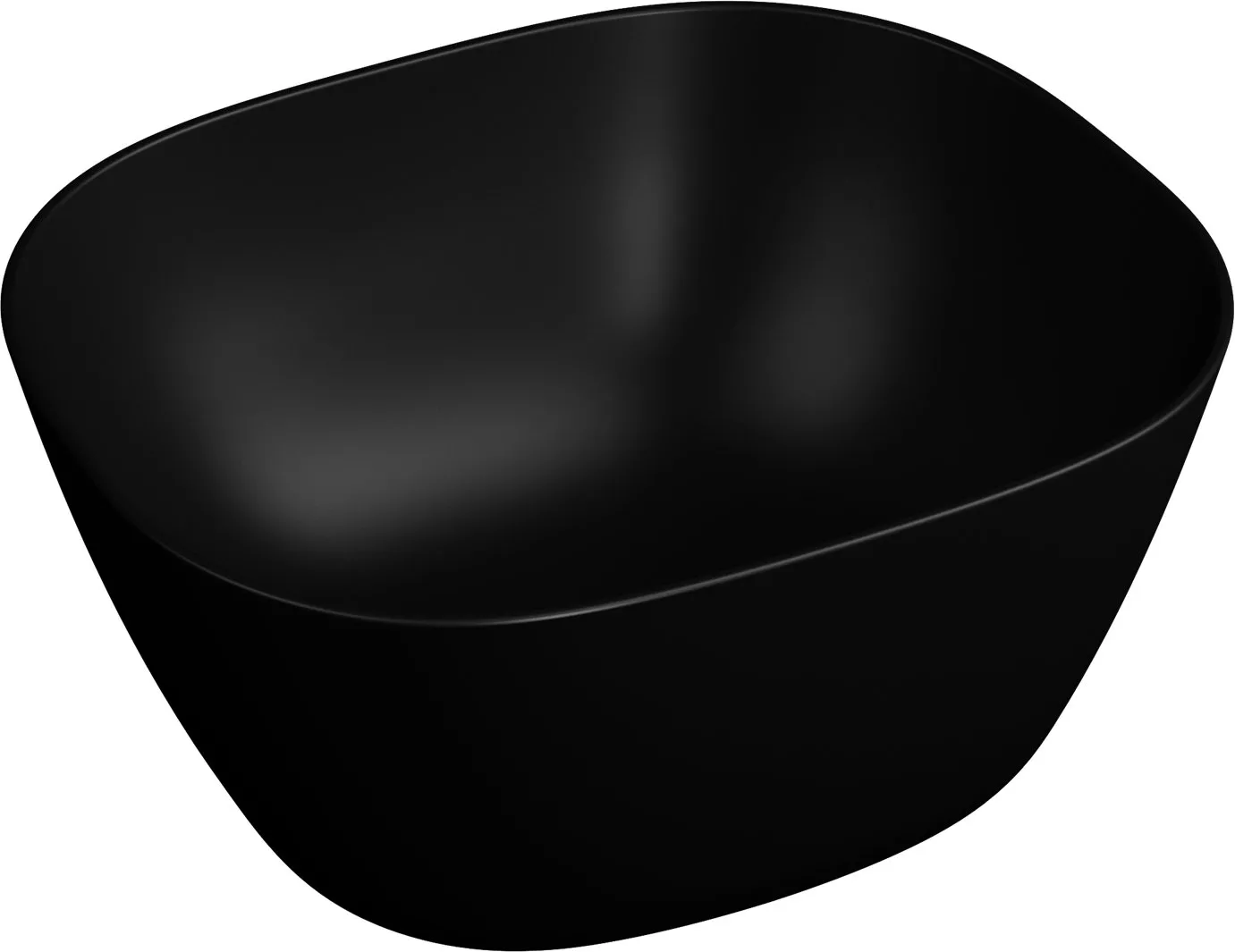 

Раковина накладная VitrA Plural 45 матовый чёрный