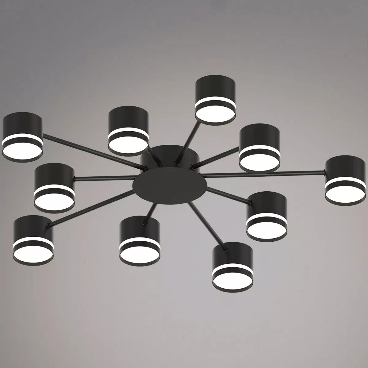 

Потолочная люстра Reluce 06730-0.3-10 GX53 BK