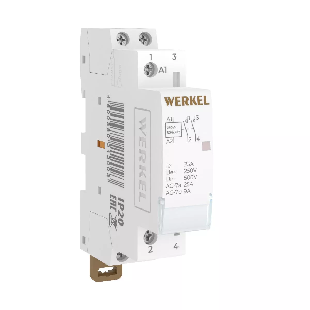 

Контактор модульный Werkel W941M25O 4690389212093 a069474