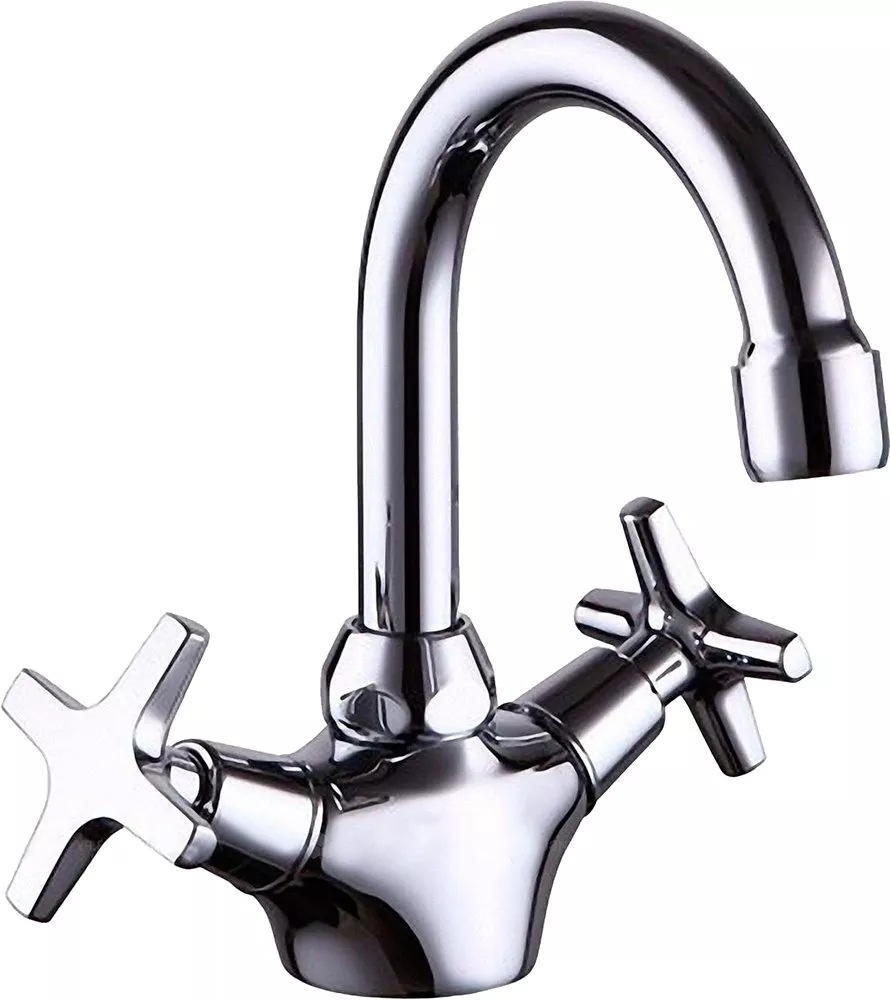 

Смеситель для раковины Kaiser Crystal 28111 хром