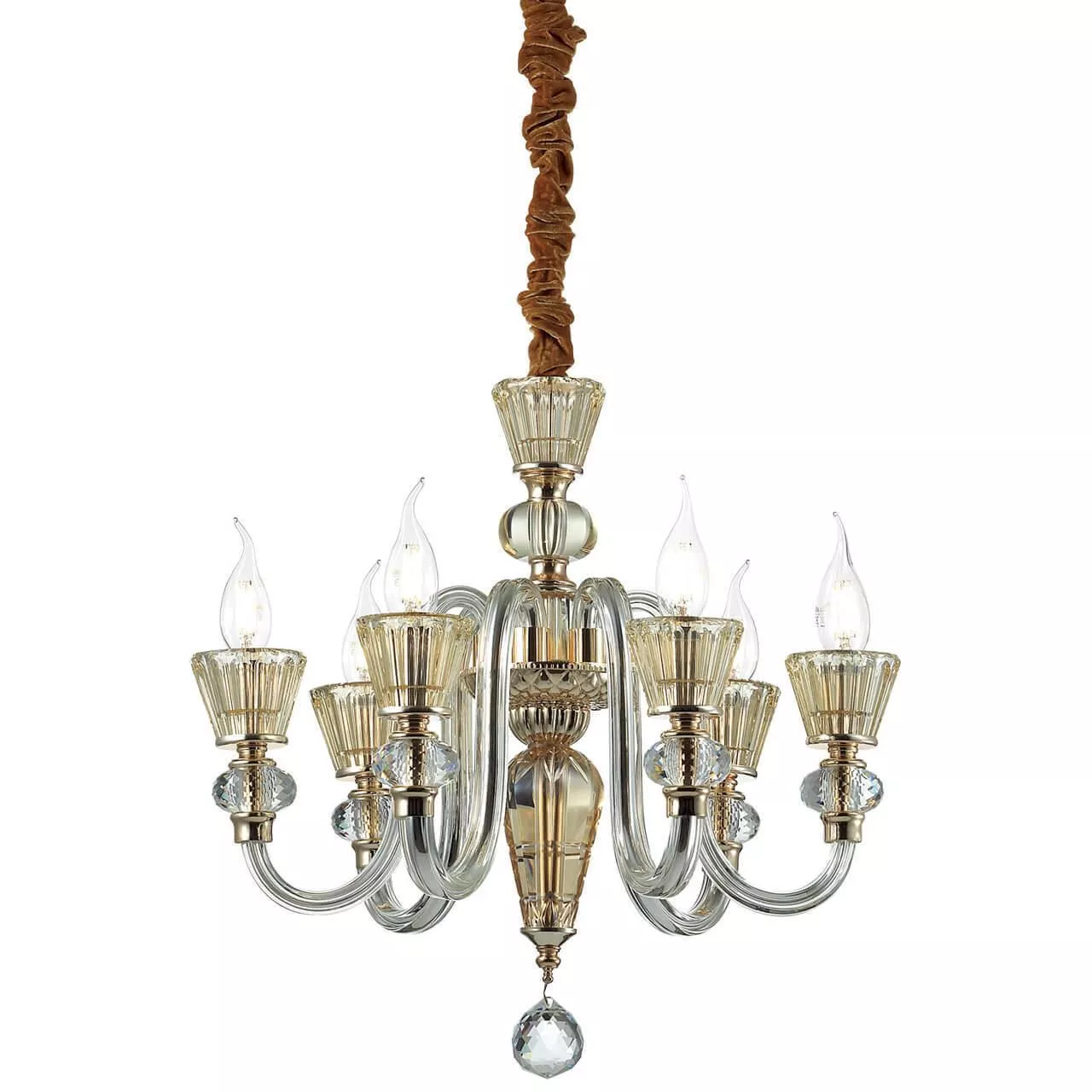 

Подвесная люстра Ideal Lux Strauss SP6 140605