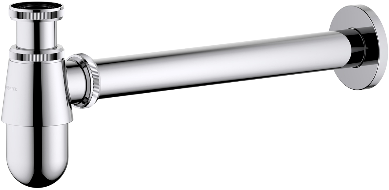 Сифон для раковины AQUATEK AQ6014CR хром 2880₽