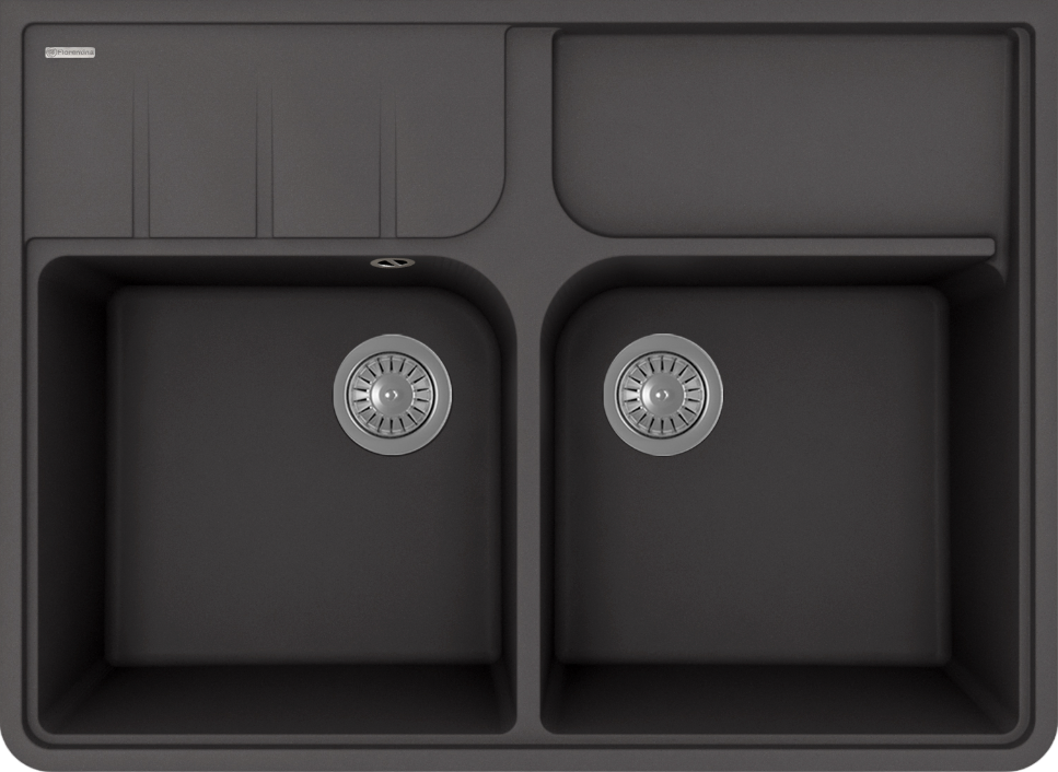 

Мойка кухонная Florentina Вилладжио антрацит