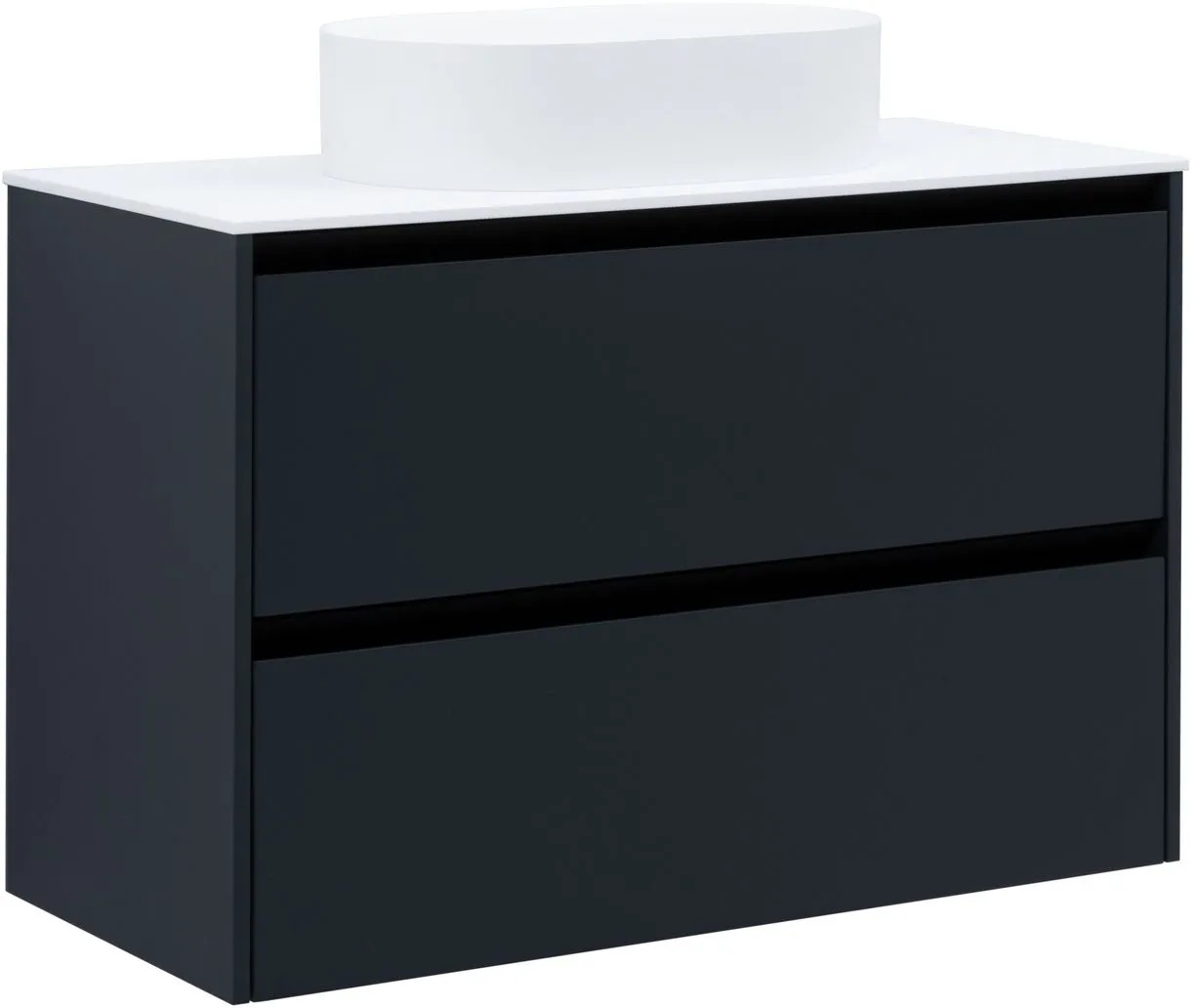 

Тумба под раковину Allen Brau Активити 100, антрацит матовый