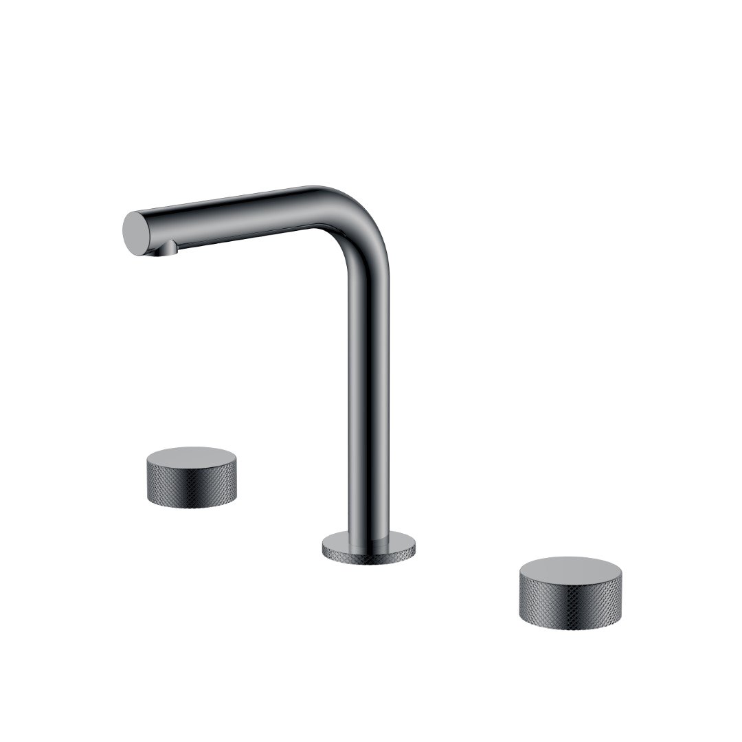 

Смеситель для раковины Boheme Stick touch 152-SGM.2 shine gun metal