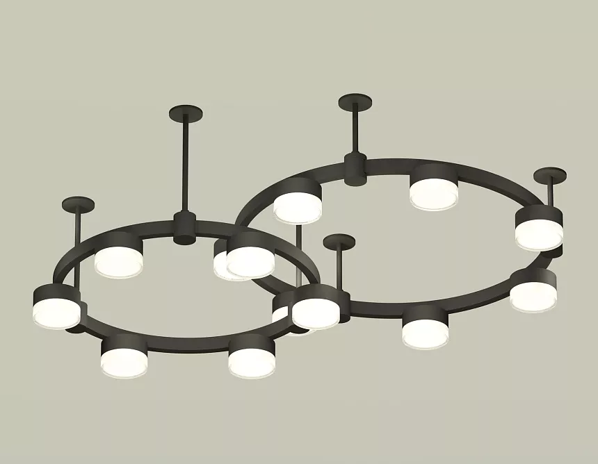 

Комплект подвесного светильника Ambrella Light Techno Ring XR92221006 (A9222, A9227, C9238, C9232, N8399)