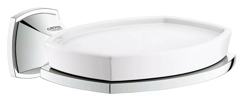

Мыльница Grohe Grandera 40628000, Белый;хром