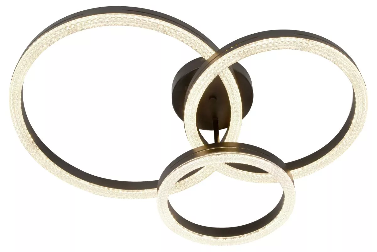 

Потолочный светильник Эра Модерн Bloom CLL-1-110W 3K-6K RC BK