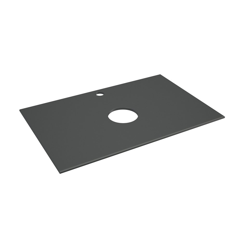 

Столешница в ванную под раковину Corozo Универсальная 70 черная