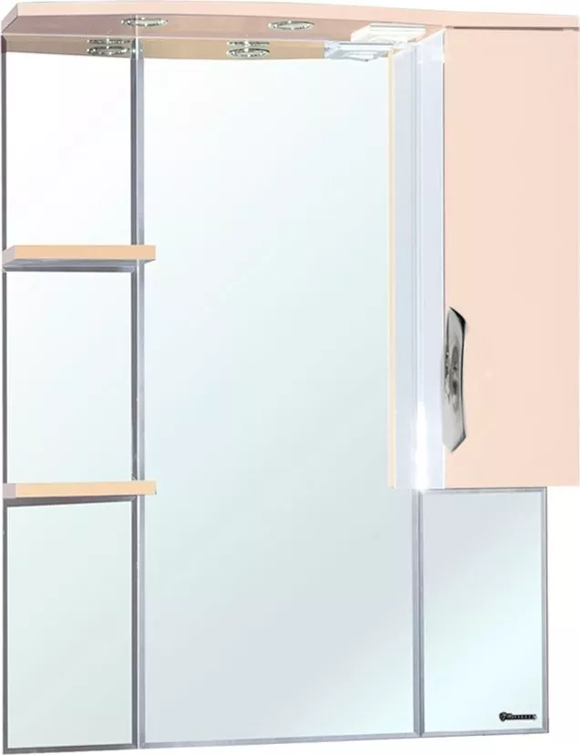 

Зеркало Bellezza Лагуна R 75 бежевое