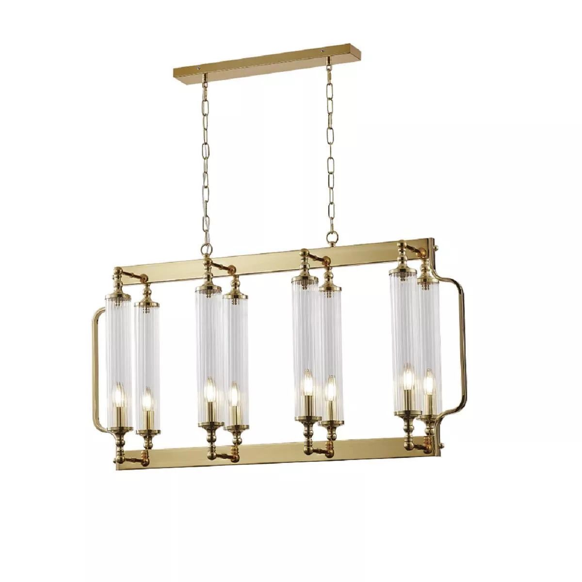 

Подвесная люстра Crystal Lux TOMAS SP8 L1000 BRASS