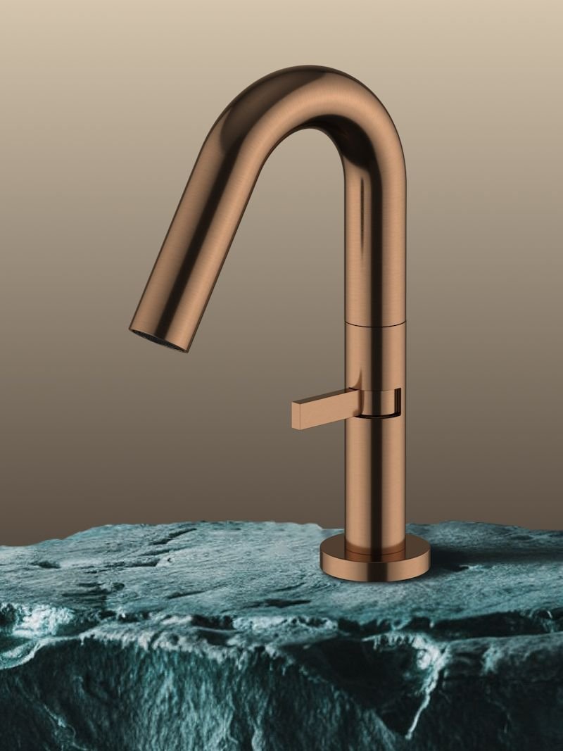 

Cмеситель для раковины Knotlor SS-30/RB, бронза