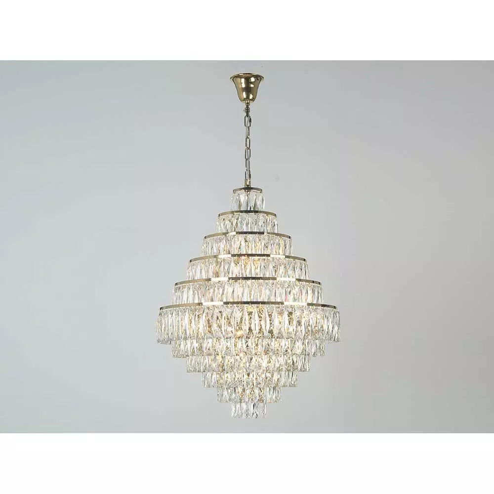 

Подвесная люстра Newport 10125+15/C gold М0068934