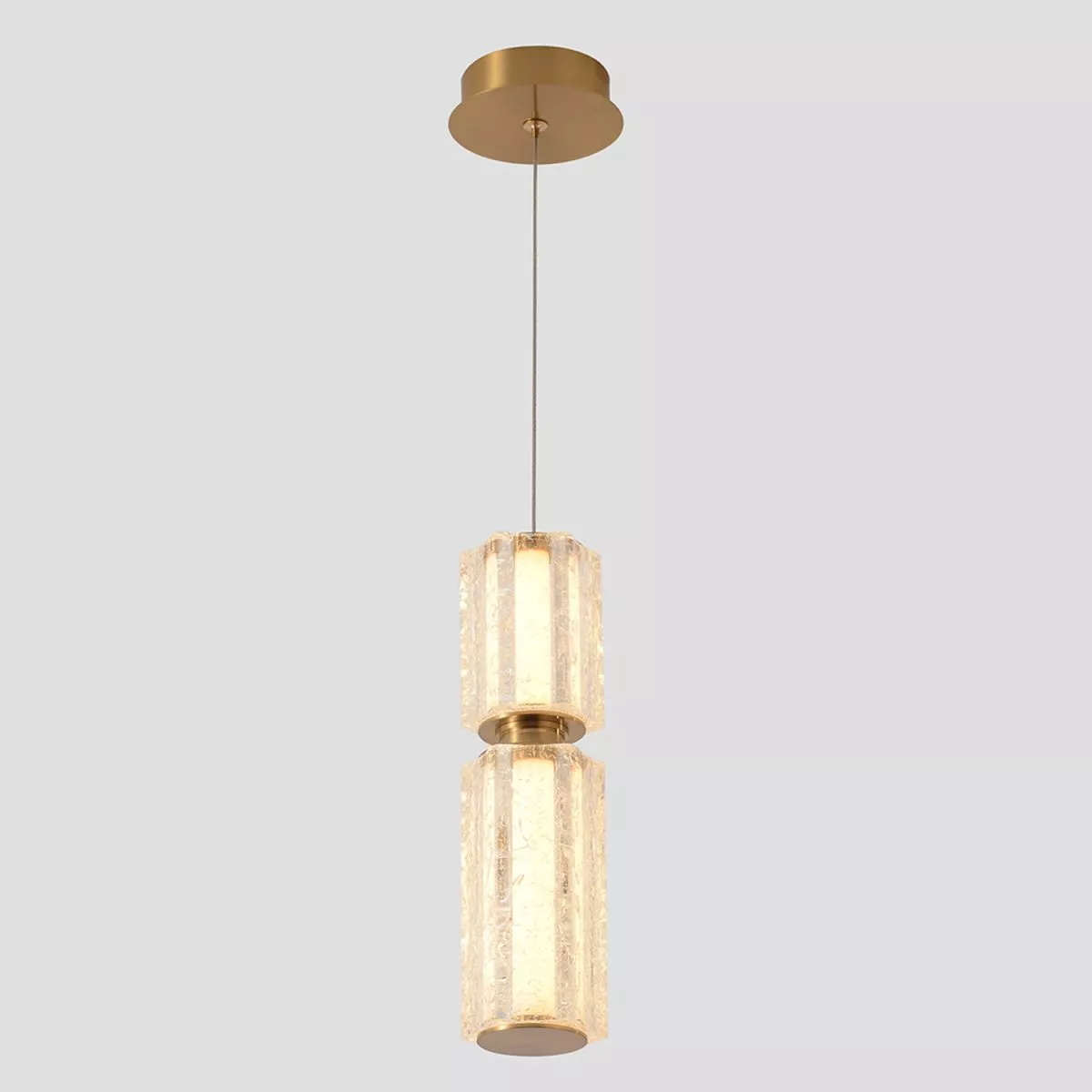 

Подвесной светильник Crystal Lux ANTIQUE SP23W LED BRASS
