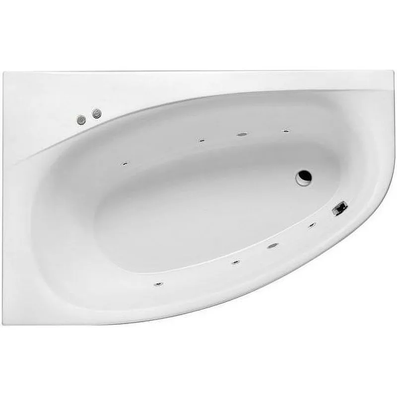 

Акриловая ванна Excellent Kameleon 170x110 белая левая с гидромассажем