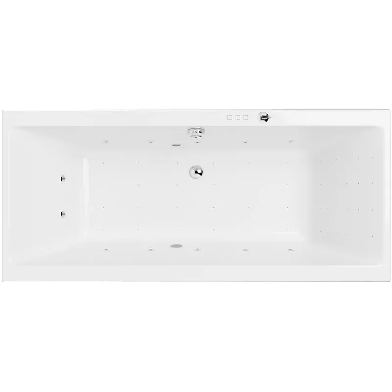 

Акриловая ванна Excellent Pryzmat Slim 180x80 белая с гидромассажем