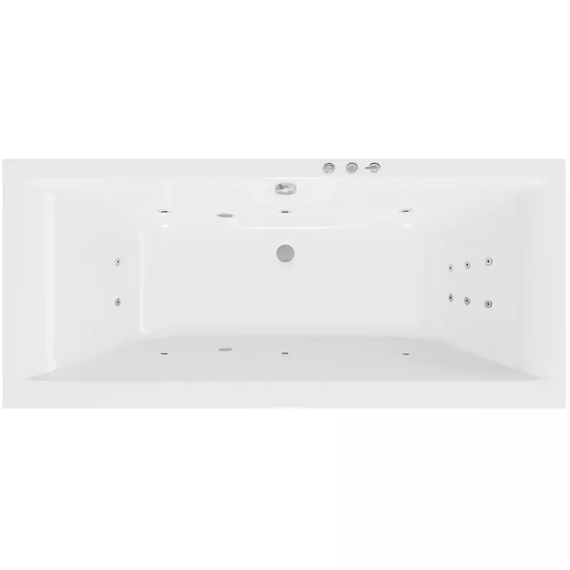 

Акриловая ванна Excellent Savia Duo 170x80 белая с гидромассажем