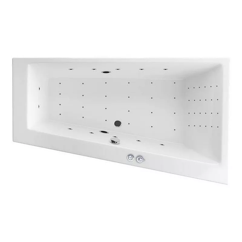 

Акриловая ванна Excellent Sfera Slim 170х100 правая белая с гидромассажем