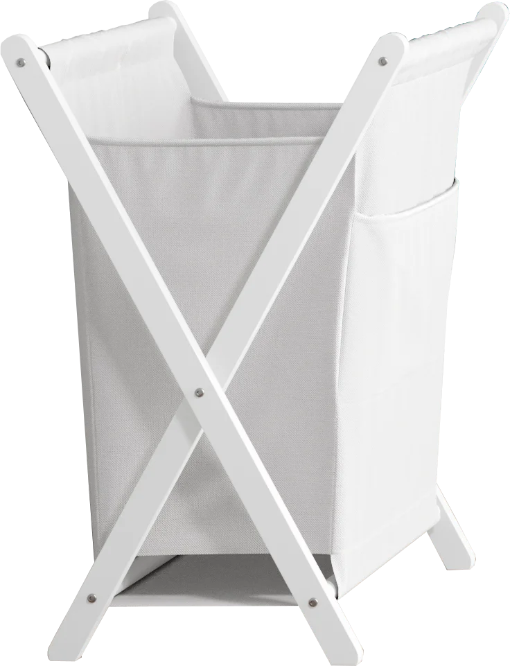 

Корзина для белья Wasserkraft Nau WB-773-L белая