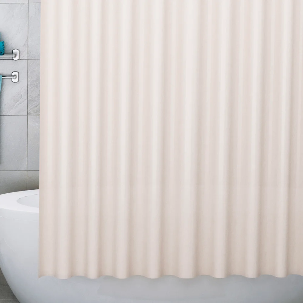 

Штора для ванной Wasserkraft Vils 240х200 бежевый
