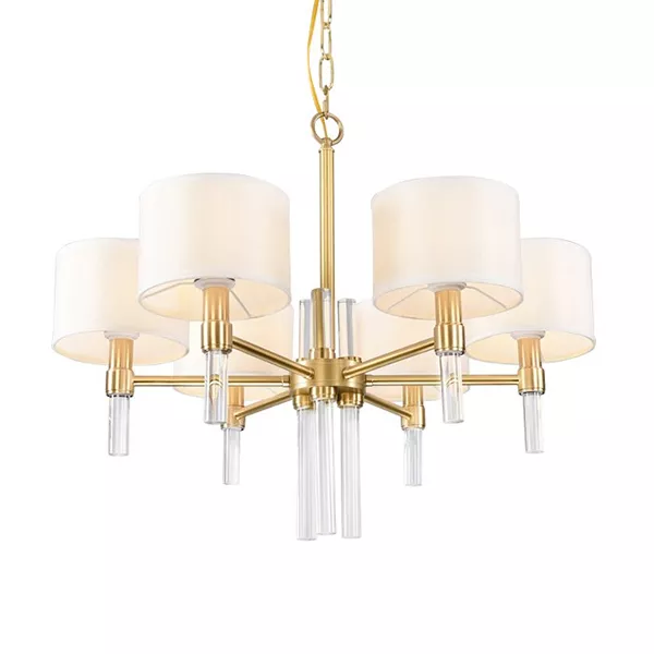 

Подвесная люстра Delight Collection 8009P-6 gold