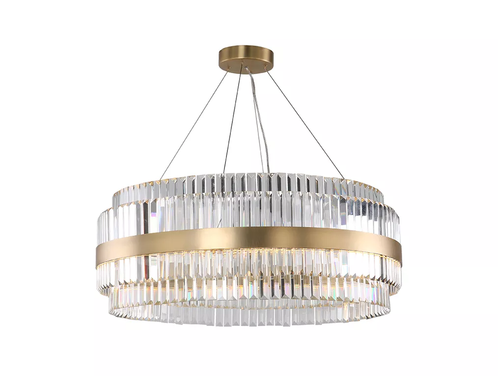 

Подвесная люстра Newport Kelly 10242/80 brass М0066144