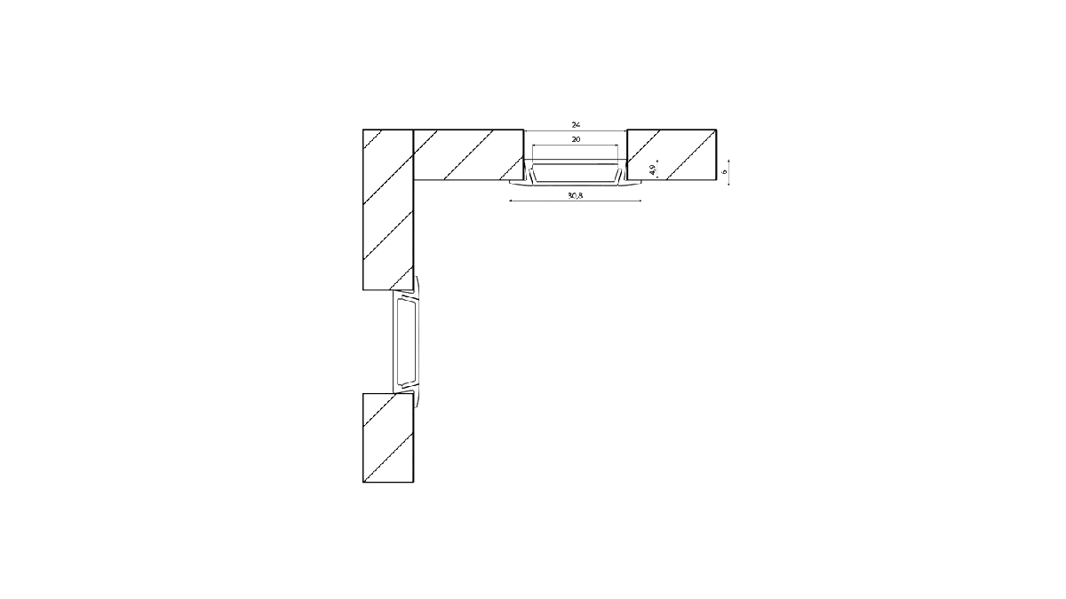 

Профиль алюминиевый (комплект) SWG Standard RC-3006 09-00900083
