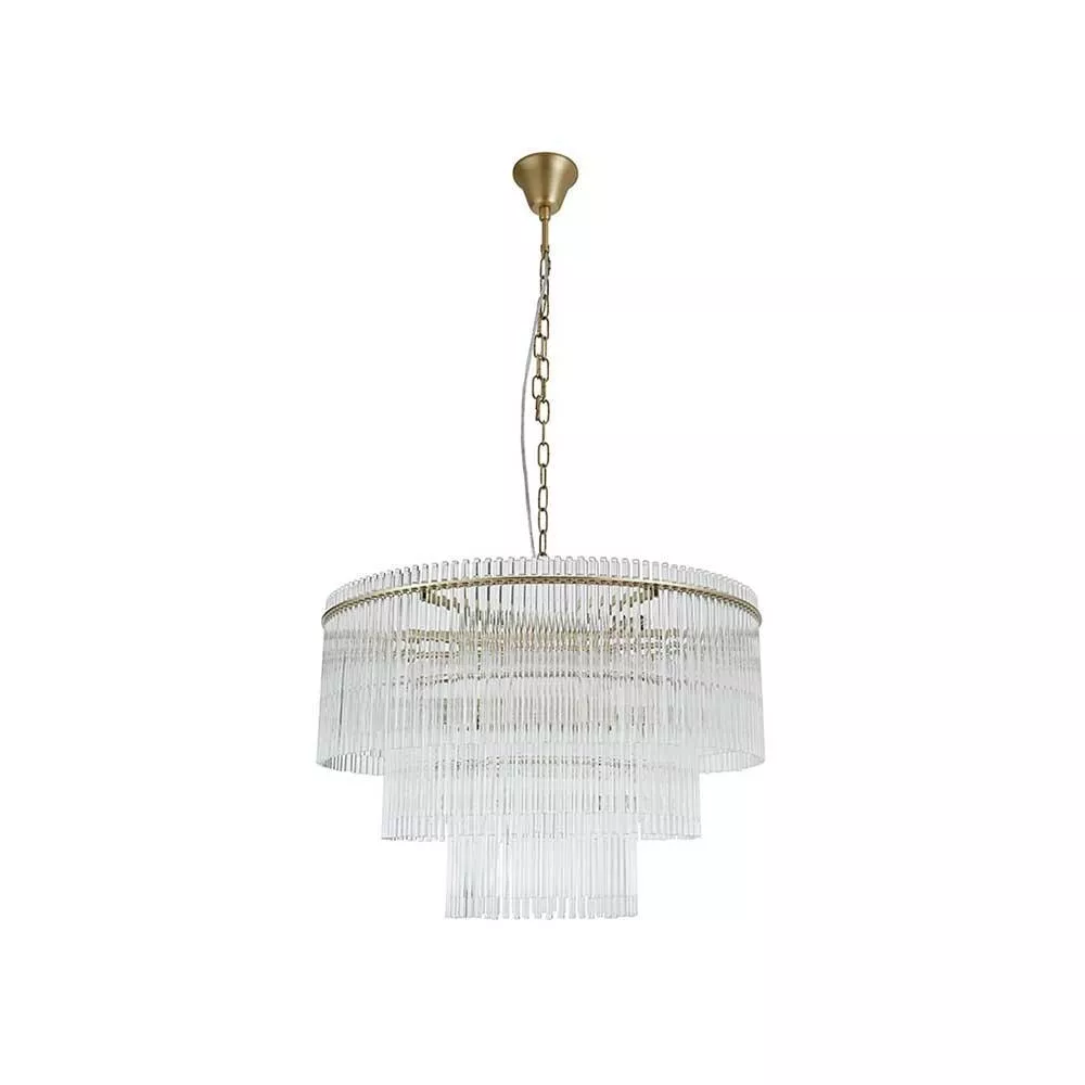 

Подвесная люстра Newport 3689+9/C brass М0069628