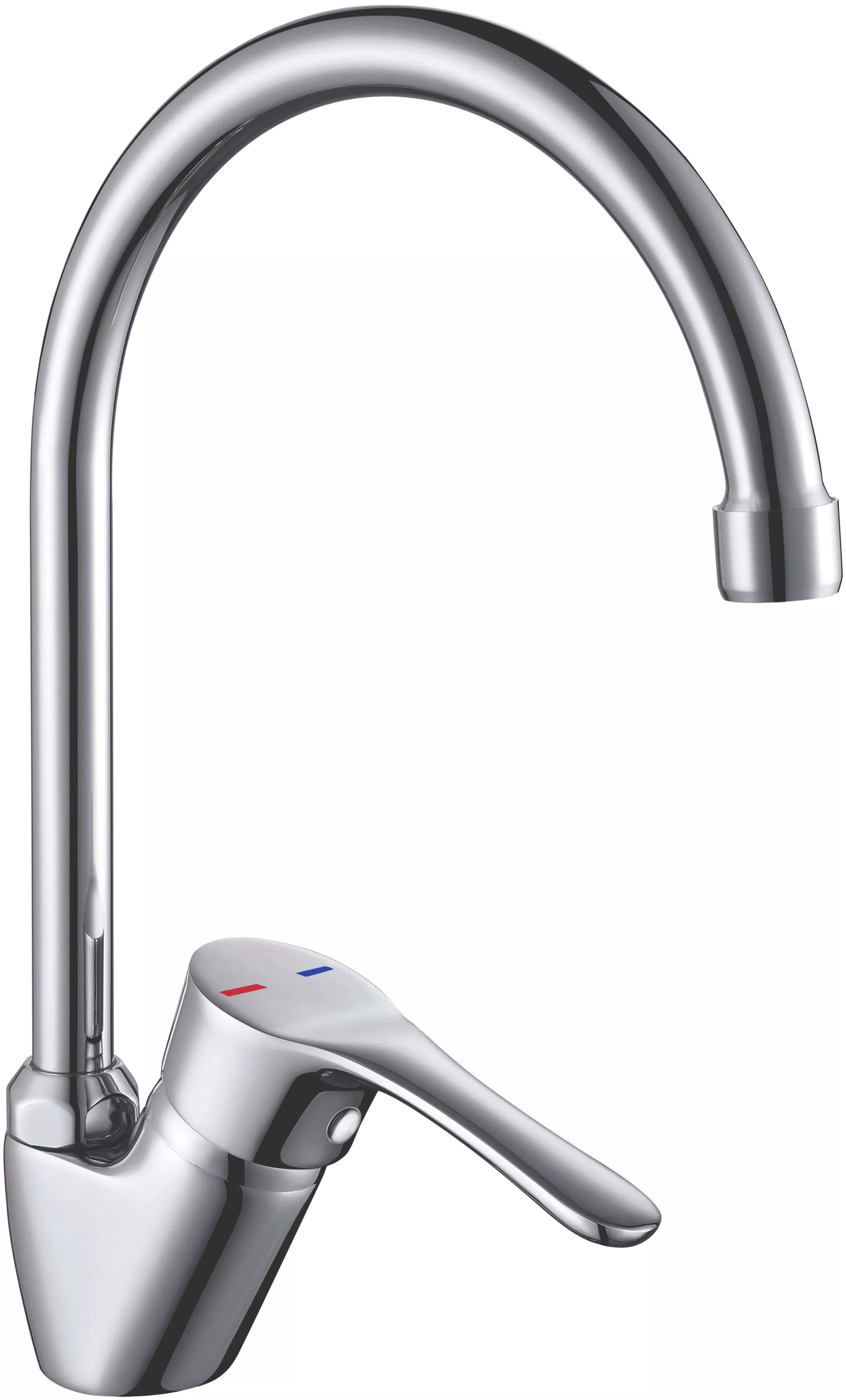 

Смеситель Aquanet Elements SD20065 для кухонной мойки, Хром;серый