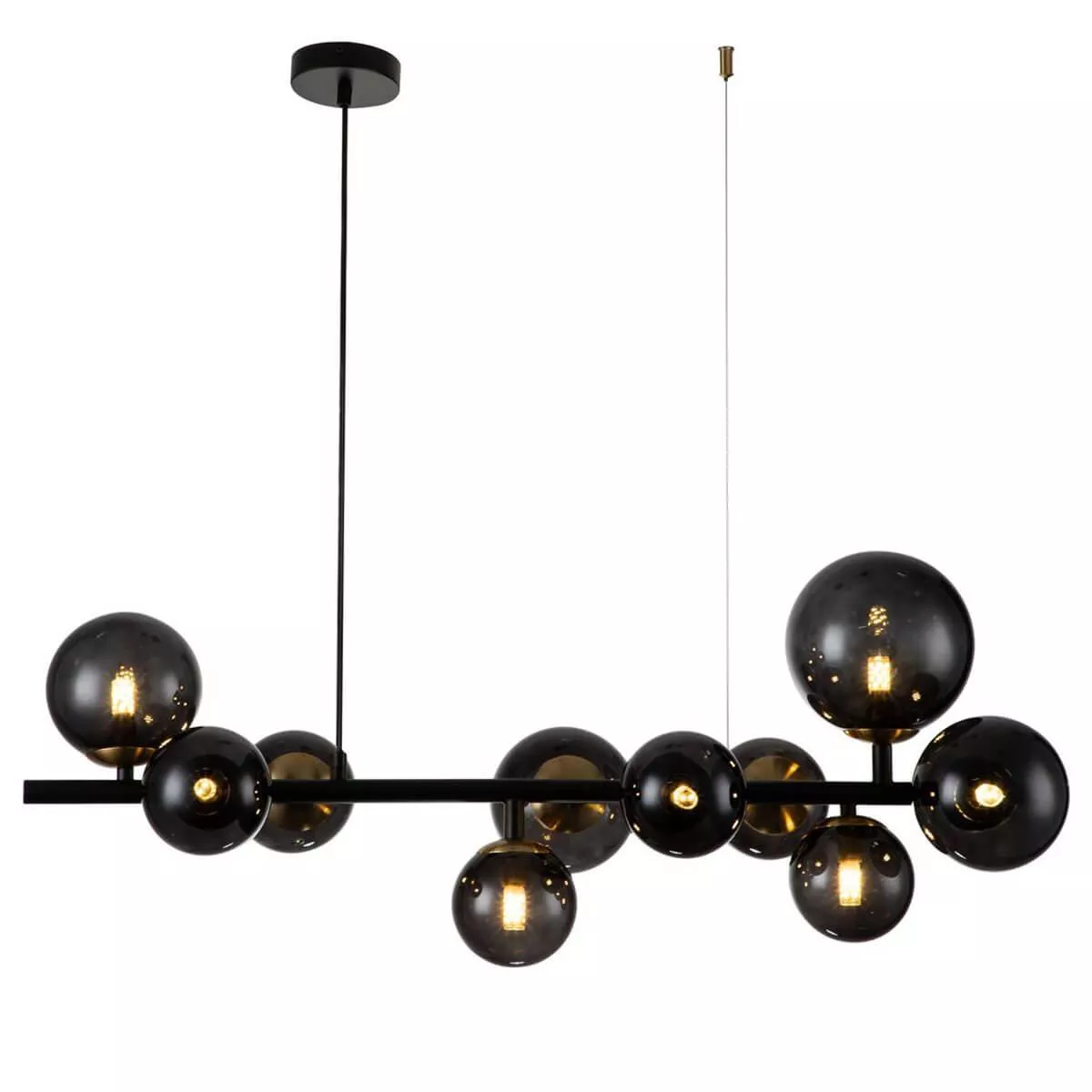 

Подвесная люстра Indigo Molecola 11018/10P Black V000196