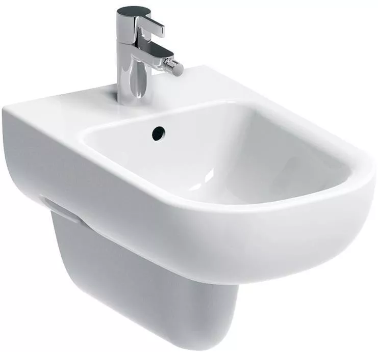 

500.216.01.1 GEBERIT биде подвесное SMYLE /54х35/(белый)