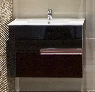 

Тумба с раковиной Roca Victoria Nord Black Edition 80 черная