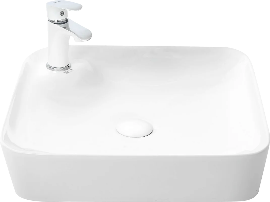 

Раковина накладная Weltwasser Elbach 46х46 10000004576 белый